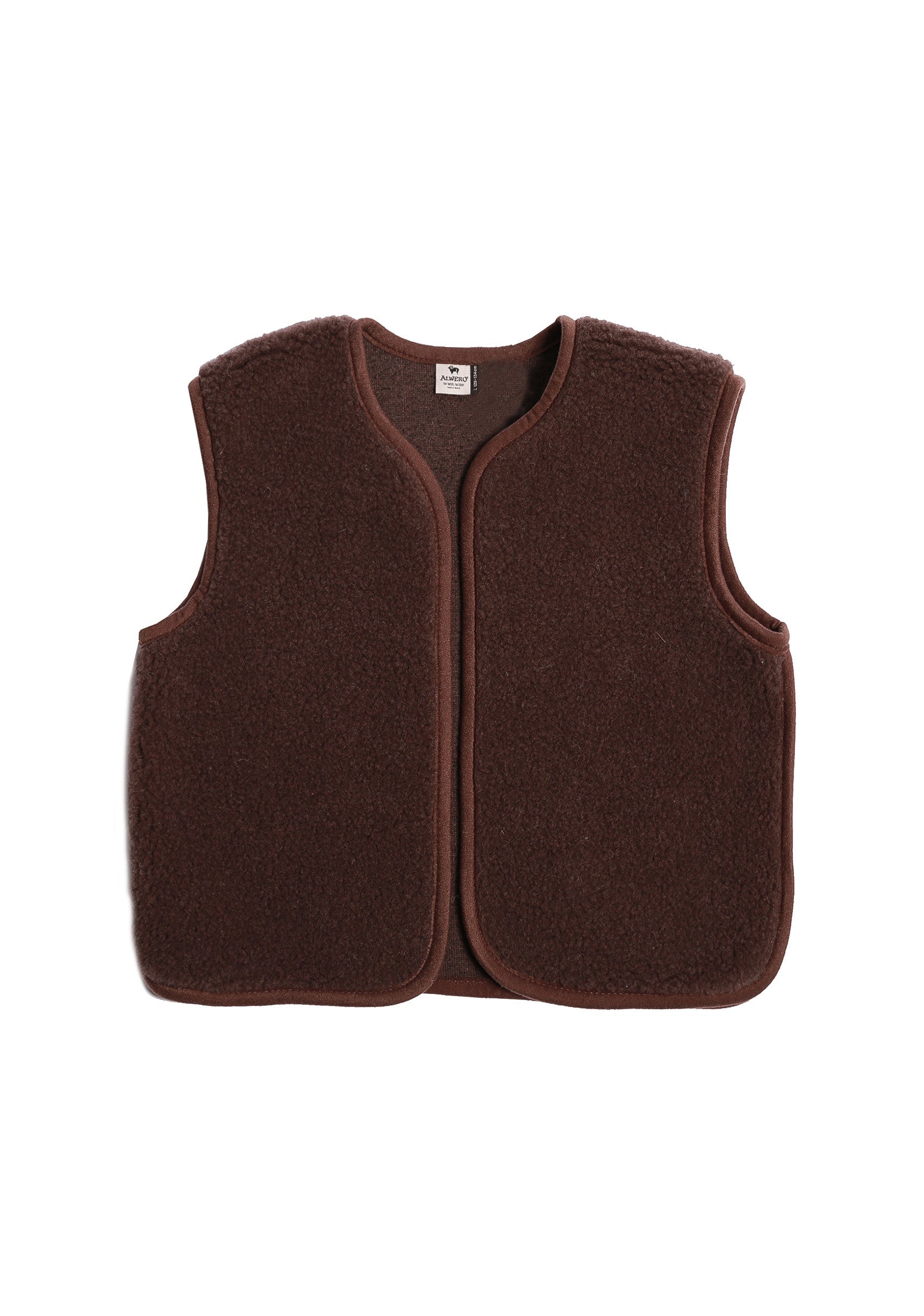 Preorder NEW Camino Wool gilet (choco martini)