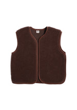 Load image into Gallery viewer, Preorder NEW Camino Wool gilet (choco martini)
