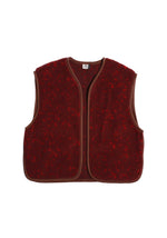 Load image into Gallery viewer, Preorder NEW Camino Wool gilet (red multi dots)
