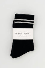 Load image into Gallery viewer, Boyfriend socks (noir)
