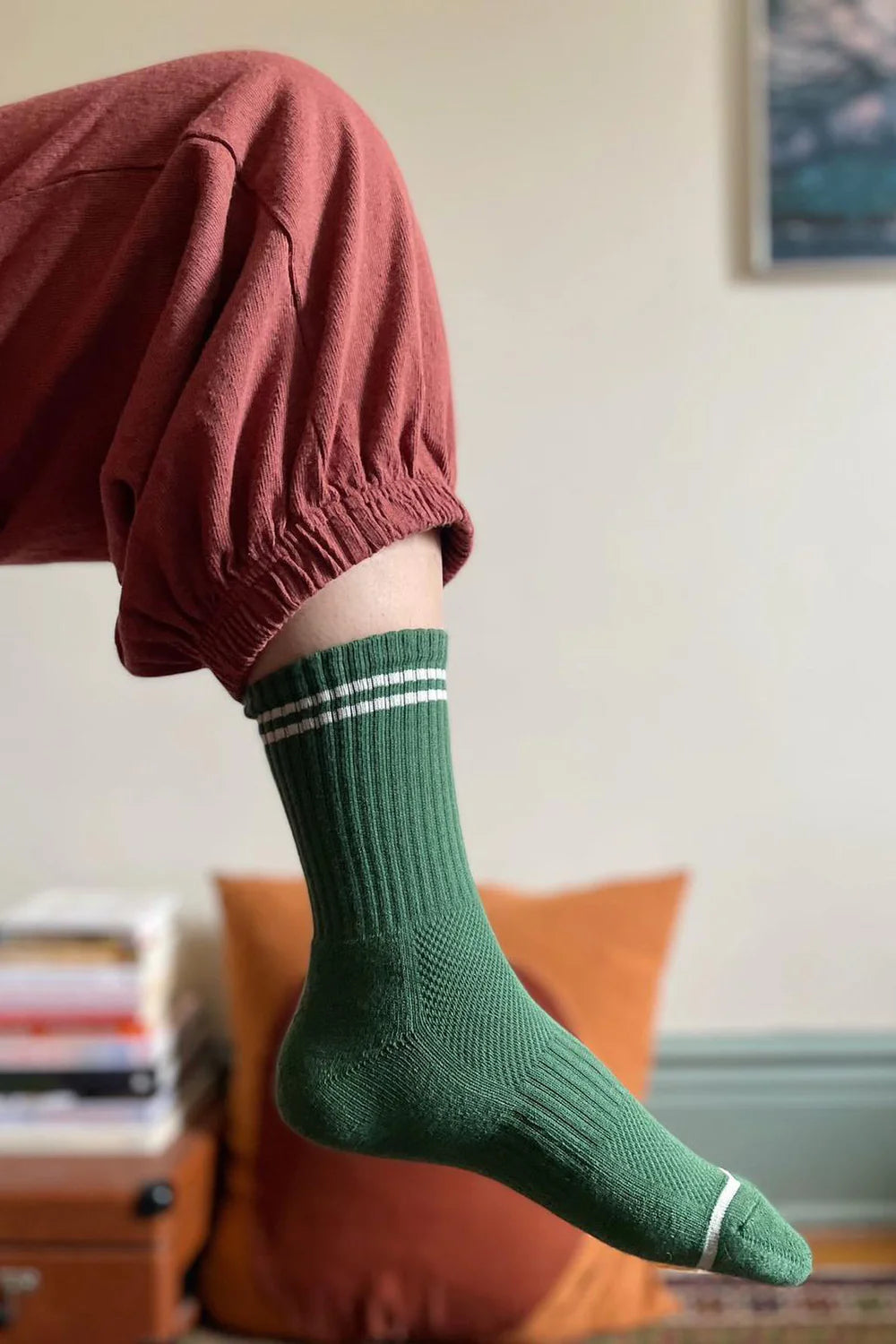 Boyfriend socks (moss)