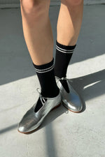 Load image into Gallery viewer, Boyfriend socks (noir)
