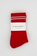 Load image into Gallery viewer, Boyfriend socks (red)
