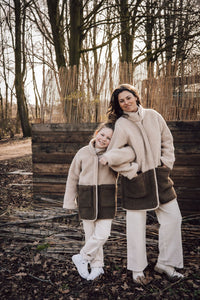 Preorder shearling coat (child)