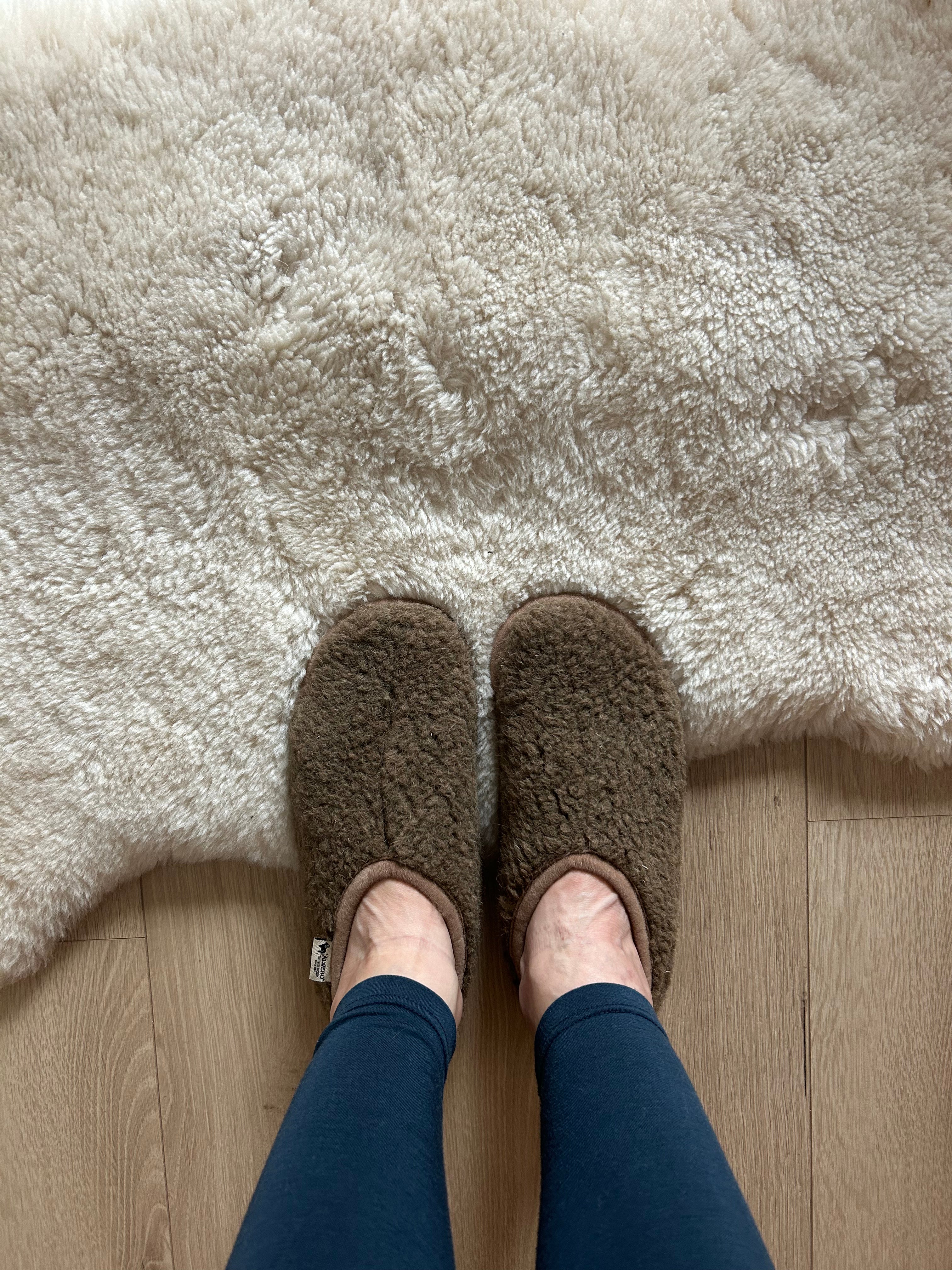 preorder womens wool slippers bark