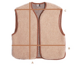 Load image into Gallery viewer, Preorder Camino Wool gilet (sand brown)
