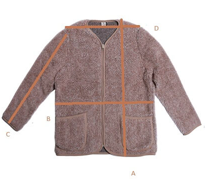 Preorder New Koru Jacket light (herringbone)