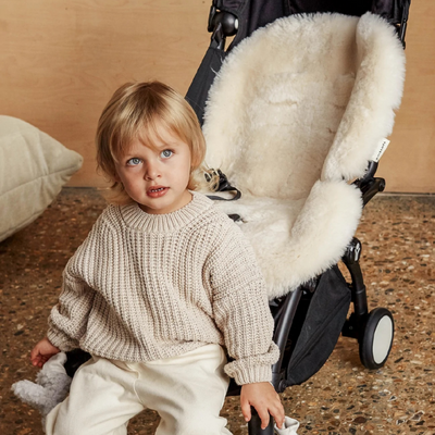 Preorder milk sheepskin snuggler