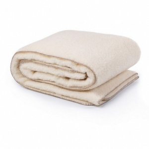 Preorder modern wool blanket (natural)